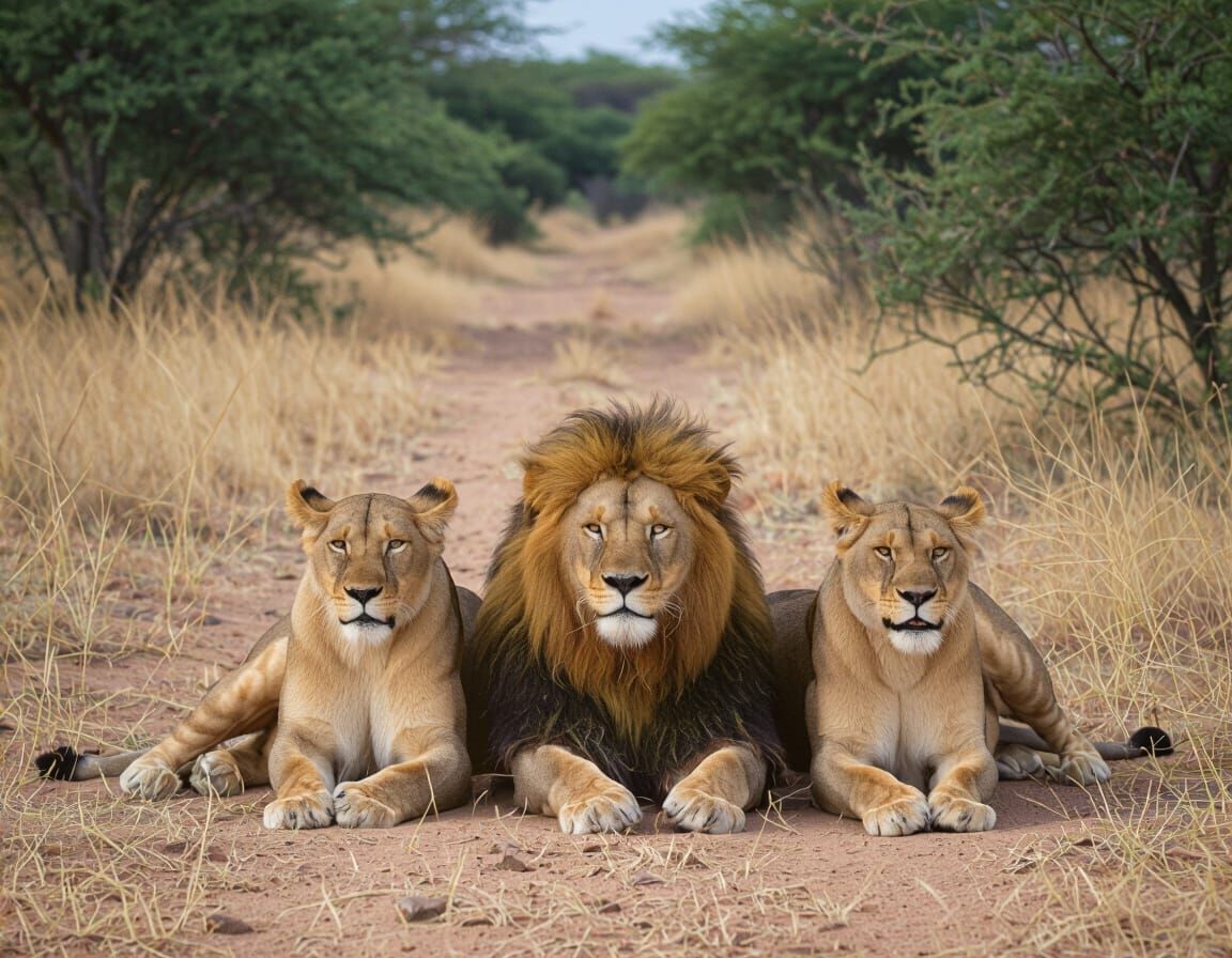 Synthwave Gnome Leaps in a Magical Forest