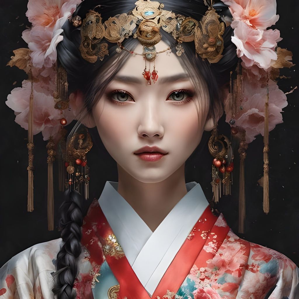 Japanese Royalty - AI Generated Artwork - NightCafe Creator