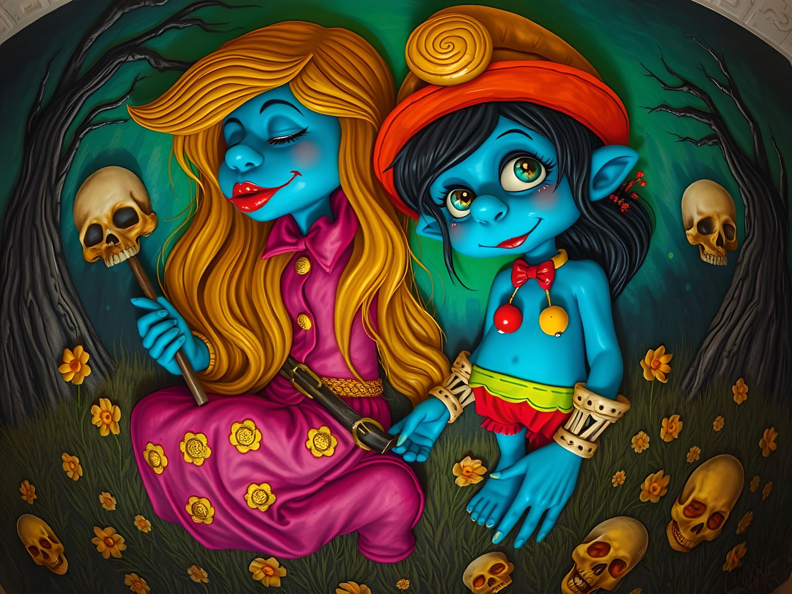 Hanky and Panky in the Forest
