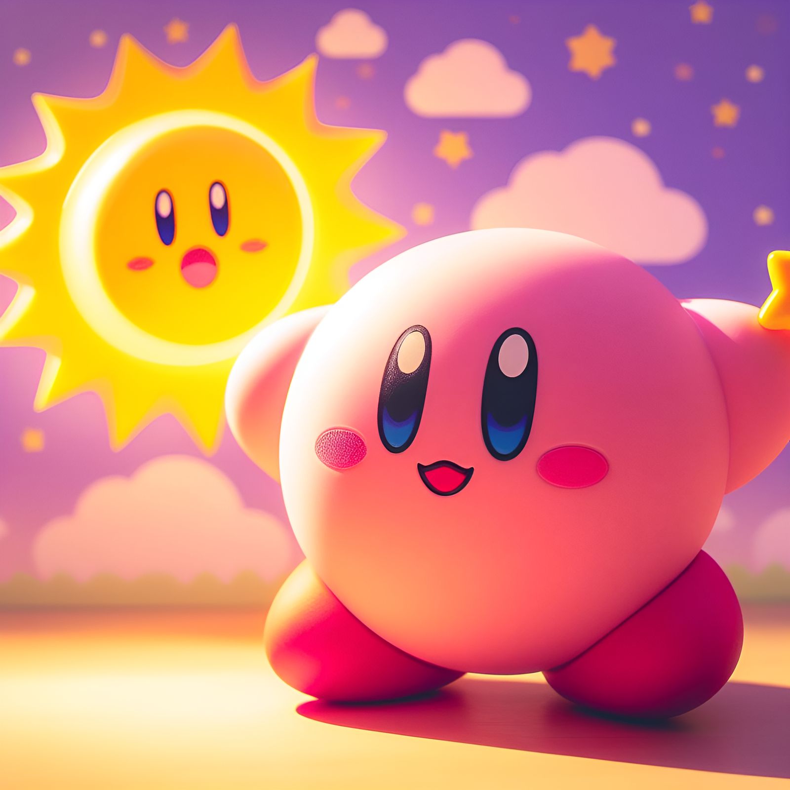 Kirby brings the sunshine!