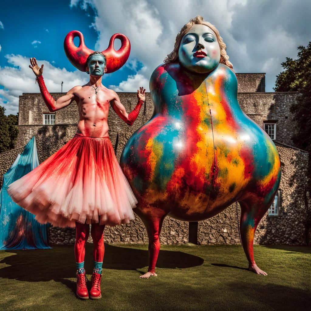 Imploding Man Festival: Hyperrealistic Calamity