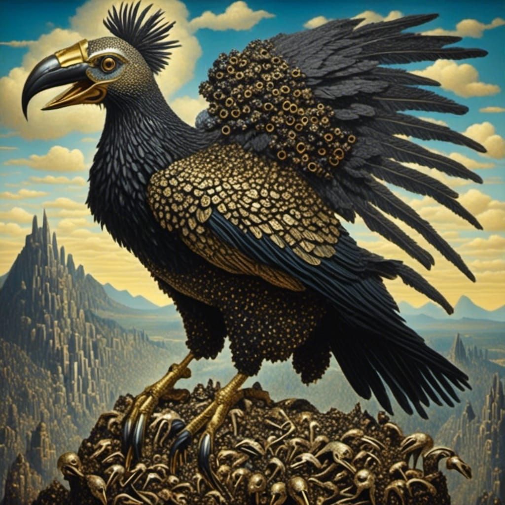 <lora:Destination Unknown:1.0> Carrion 