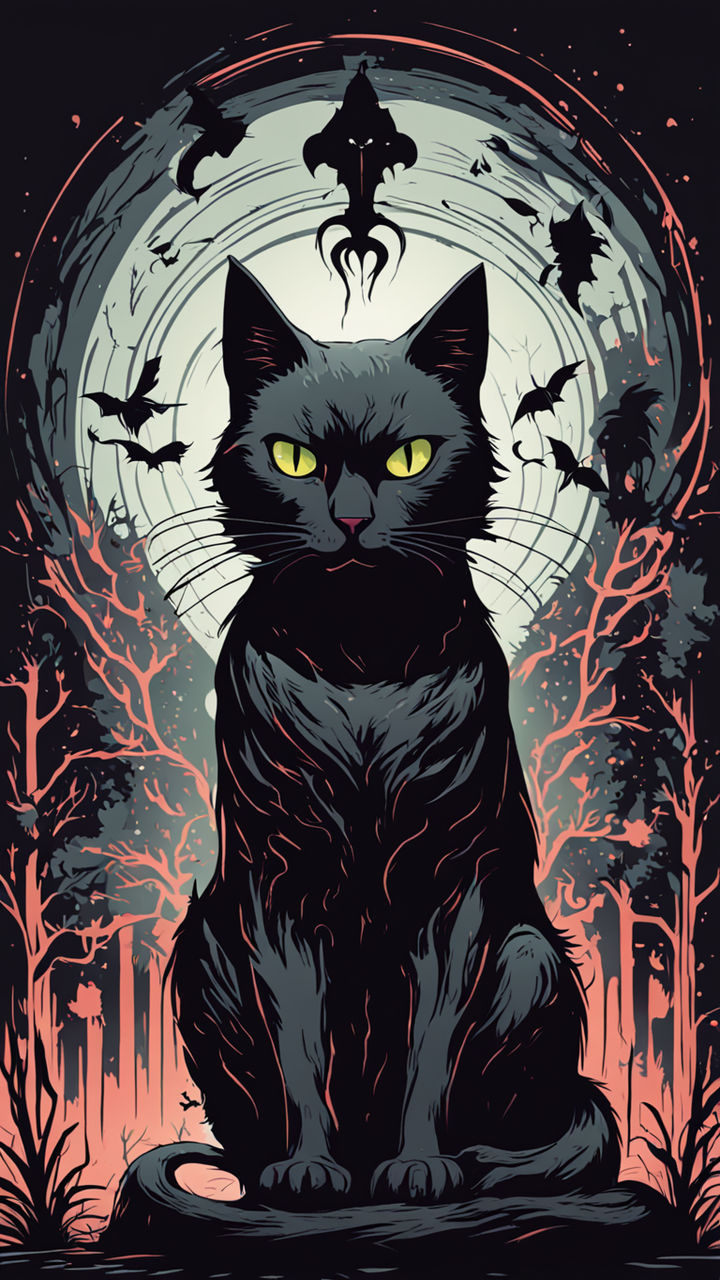 A Gallery of Darkness - The Black Cat