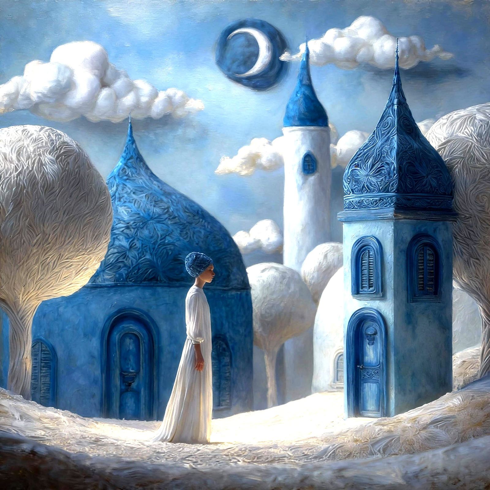 Blue No. 8  by @Thea Aunori