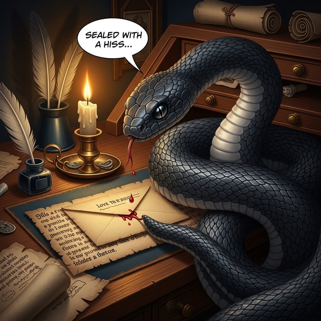 Sealed with a hiss... 🐍