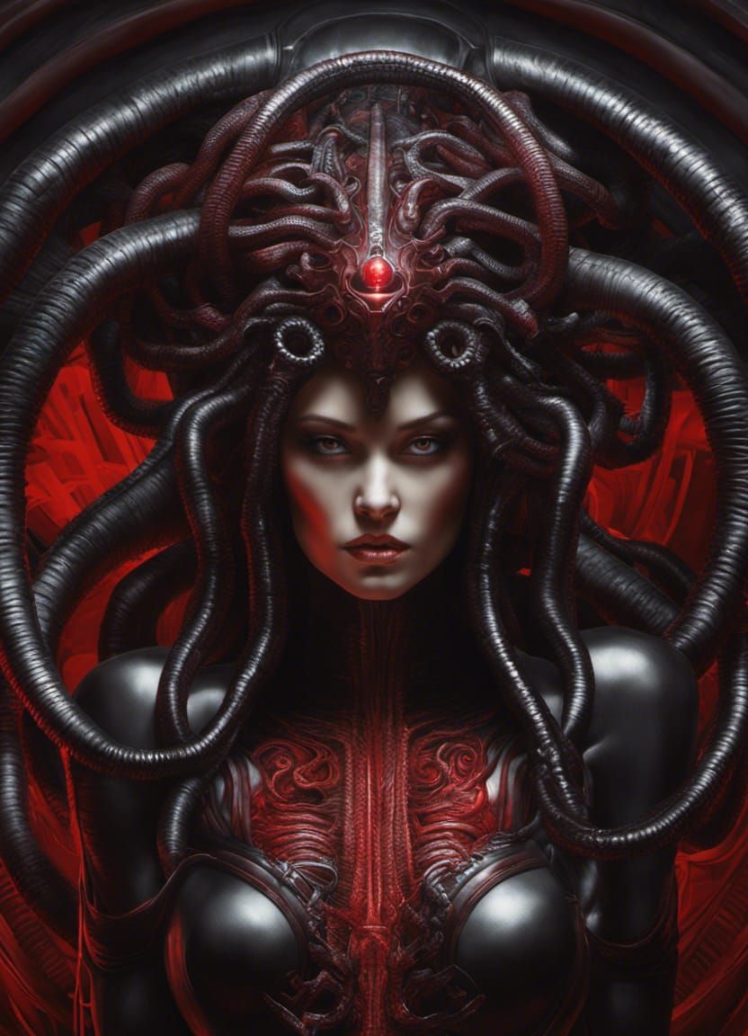 Synthetic Medusa - AI Generated Artwork - NightCafe Creator