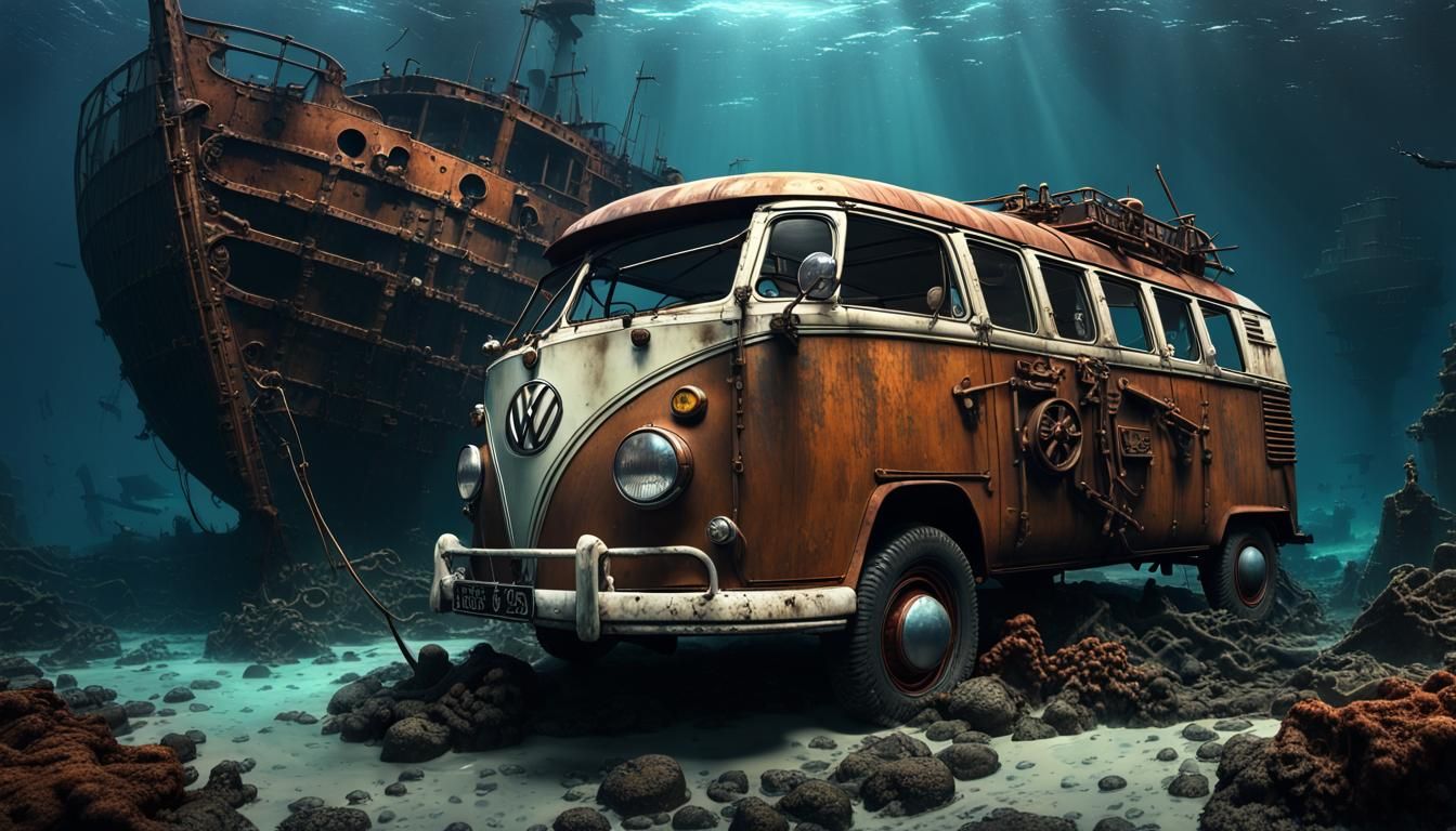 Vintage Vw Kombi   by @BLUMAMMAL