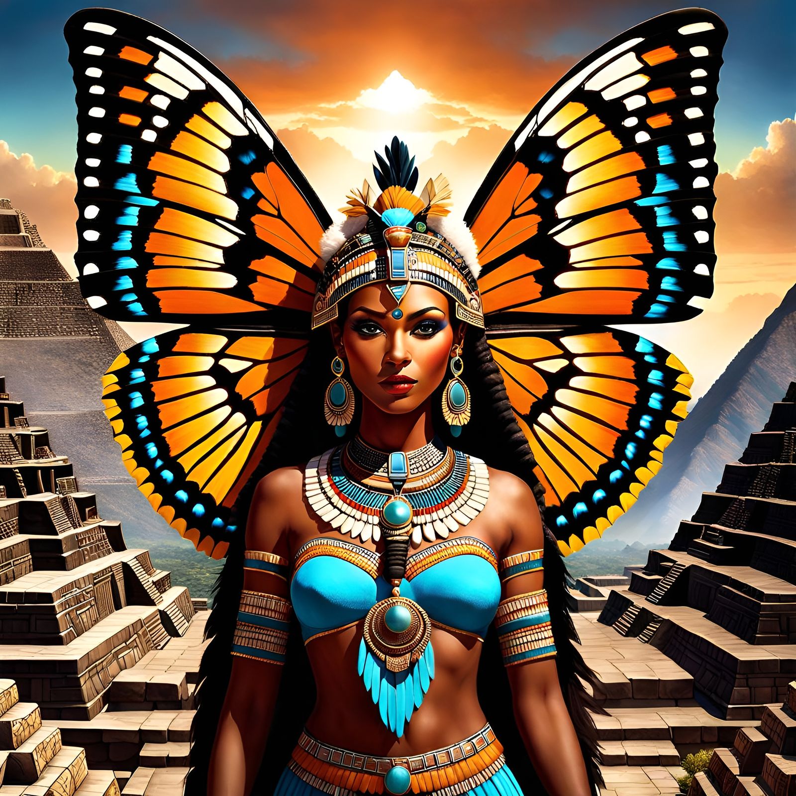 Aztec Butterfly Meaning