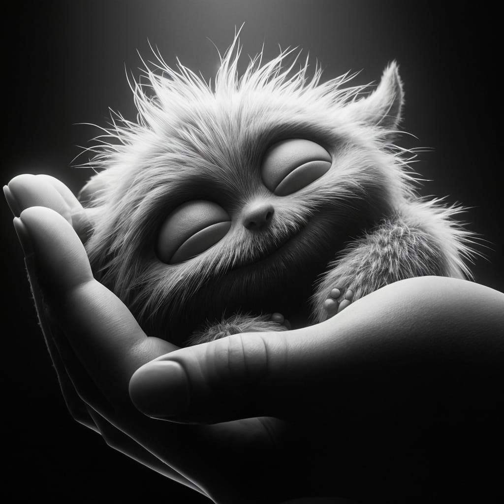 Cute monster  by @Tsin