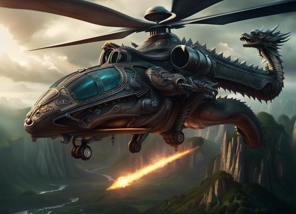 Dragon series online helicopter