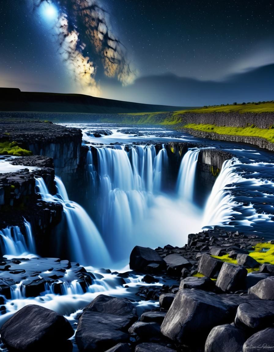 waterfall  by @Veils