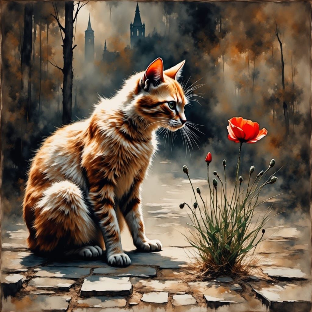 How did this flower get here?