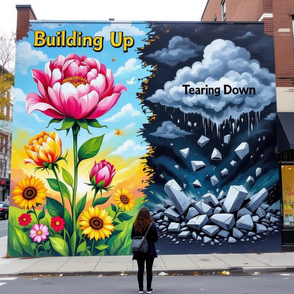 Building up or tearing down