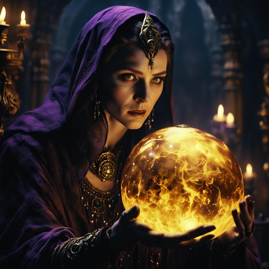 Morgana Le Fay cursed orb