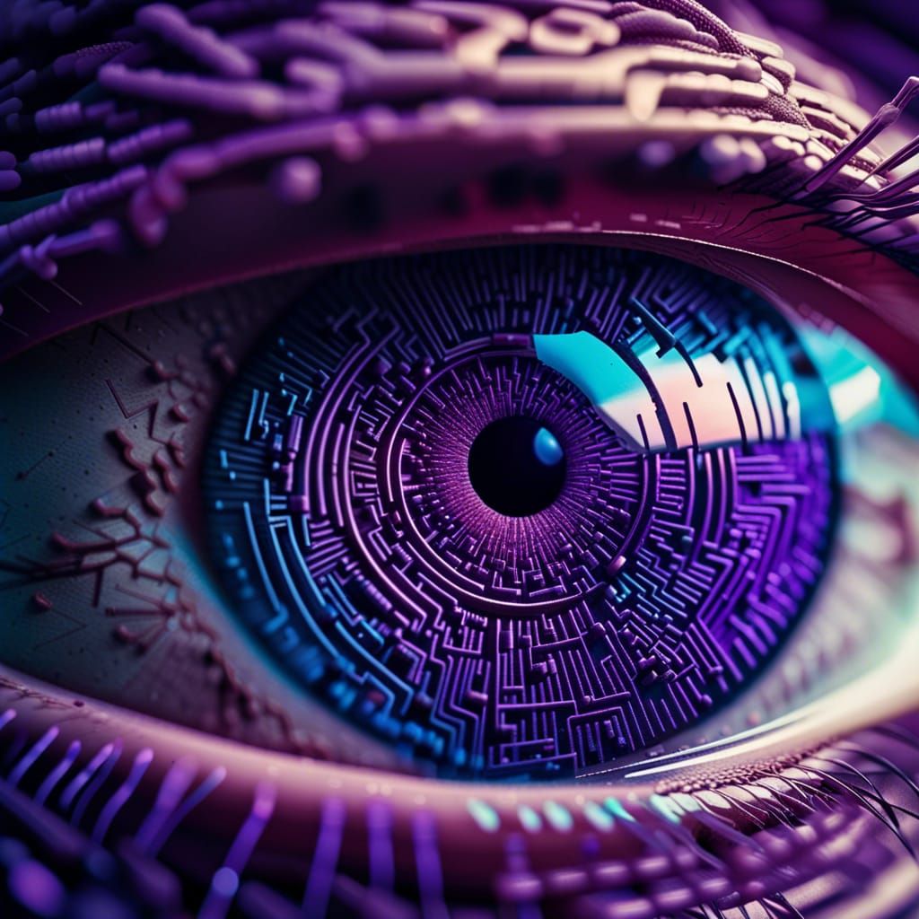 The aMAZEing Eye  by @Vision