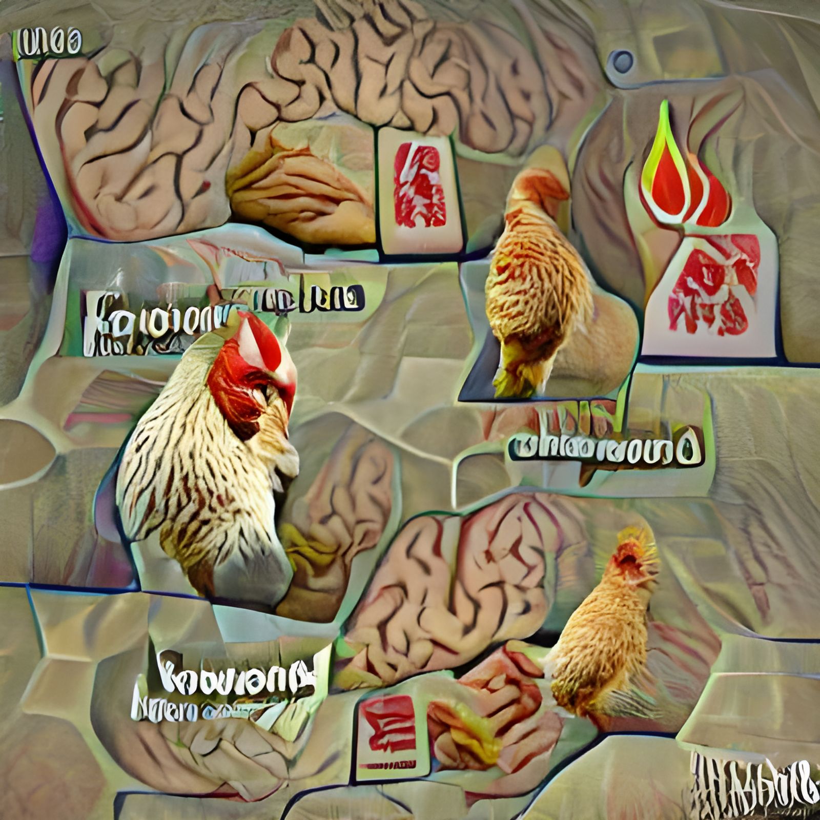 chicken knowledge AI Generated Artwork NightCafe Creator