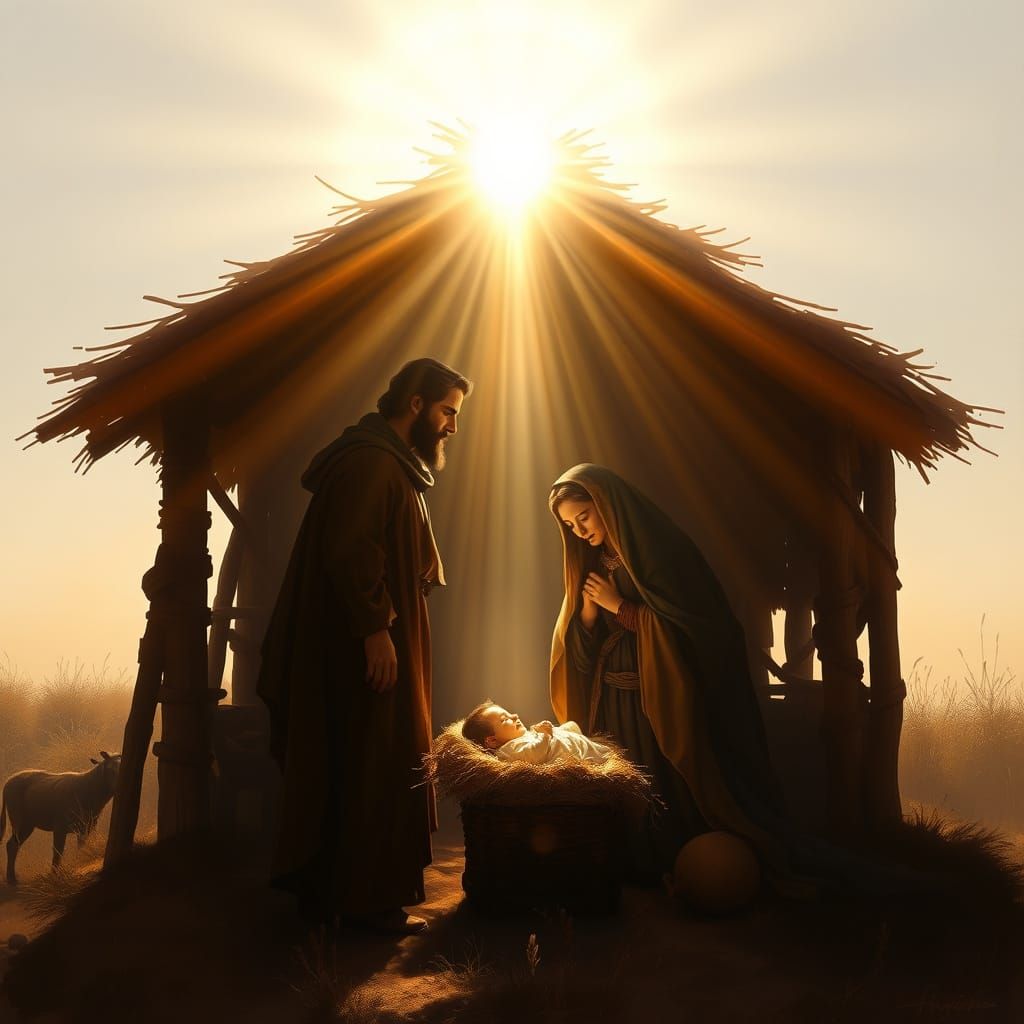 Star of Heaven, Divine Child, Meek Lamb, Redeemer.... Give light to minds.  by @Charlie Harper