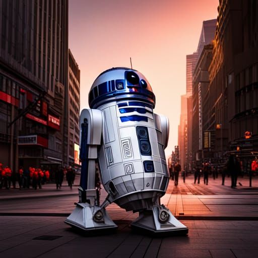R2-D2 be rollin' in the city