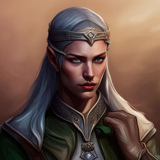 Elven rogue - AI Generated Artwork - NightCafe Creator