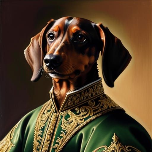 Renaissance Impresario Dachshund 