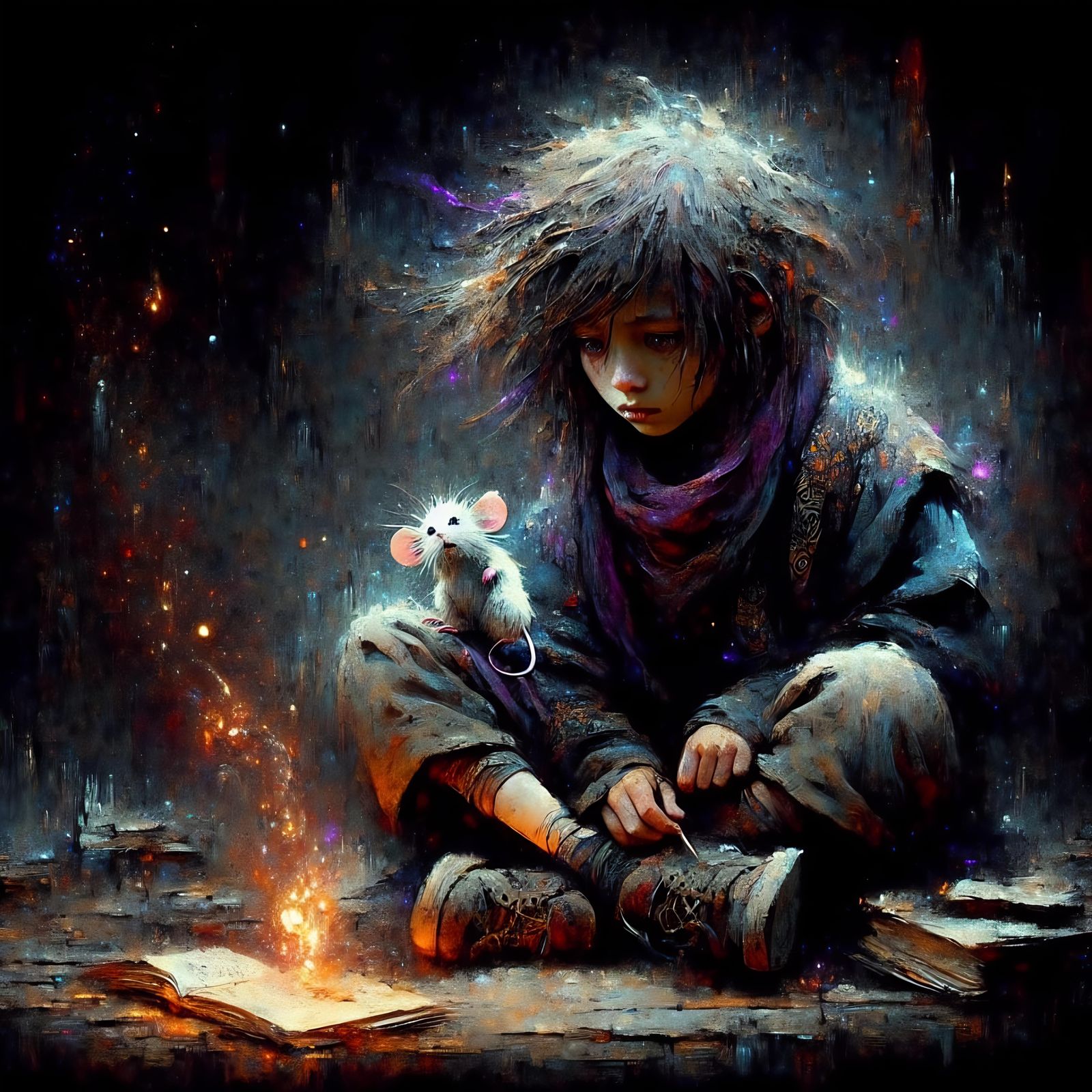 Contempation  by @slegg43