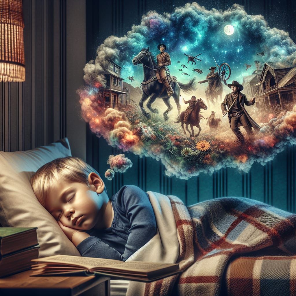 Dreaming of cowboys and Indians   by @Sarah