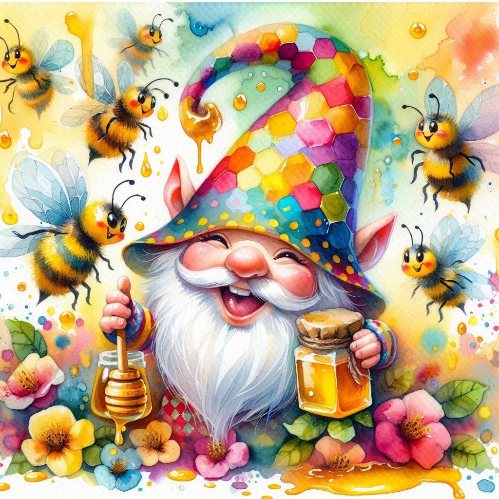 Bee-loving Gnome