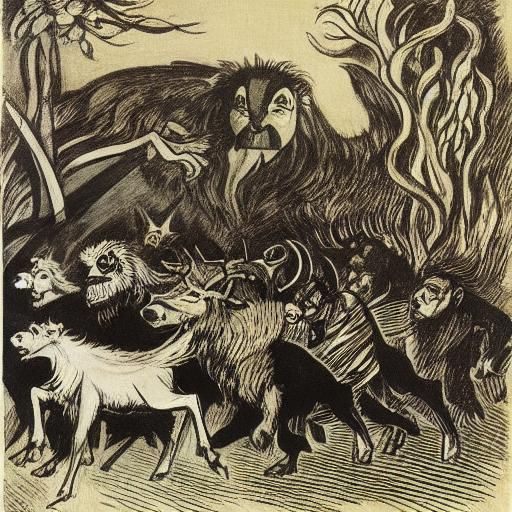 Not remembering past sins 
A vampire, a stoat, a moose
With ...