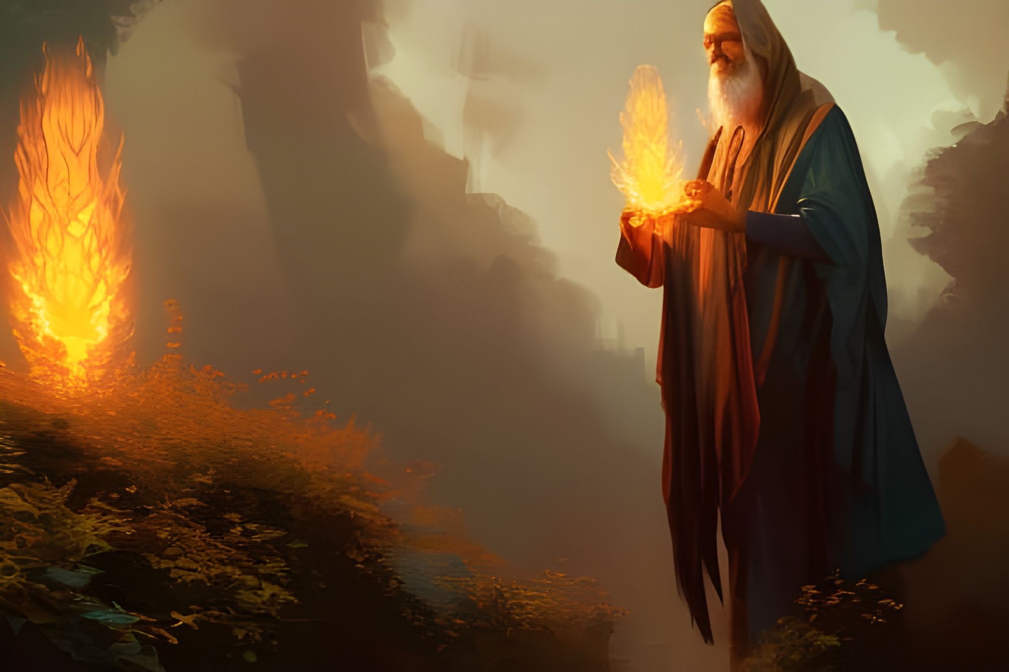 Moses At The Burning Bush AI Generated Artwork NightCafe Creator   Nhrvuf24D2xKzggPDZk4  1  G8kwl 4x 