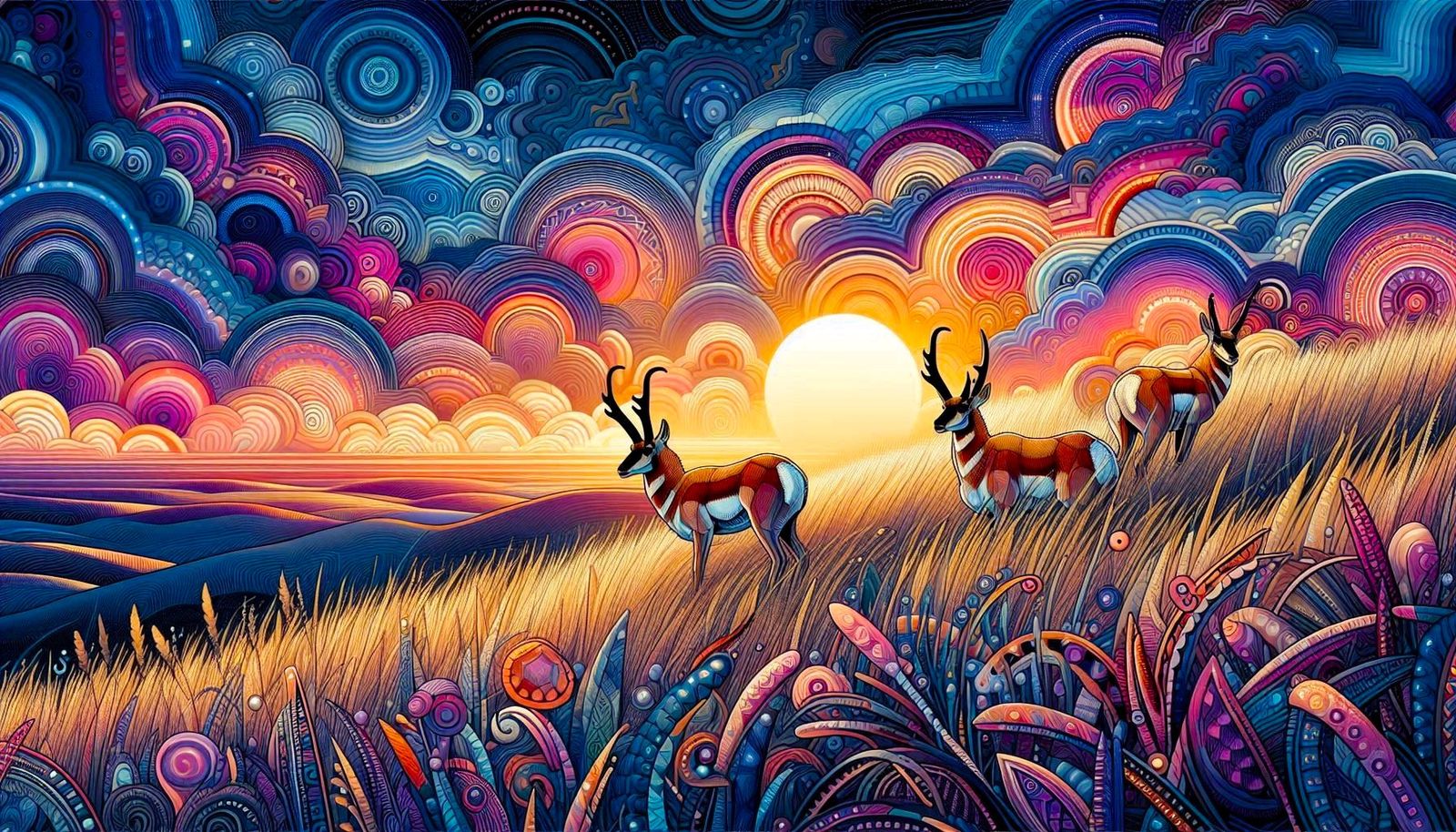 Pronghorn (2 images)