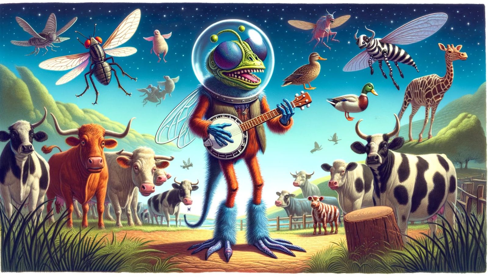 Moo-sical Encounters of the Third Kind