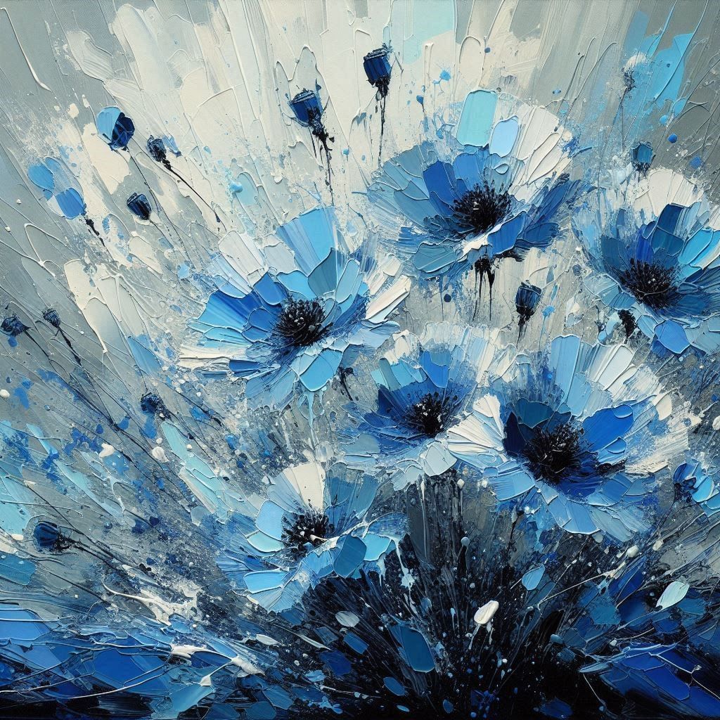 Blue Poppies