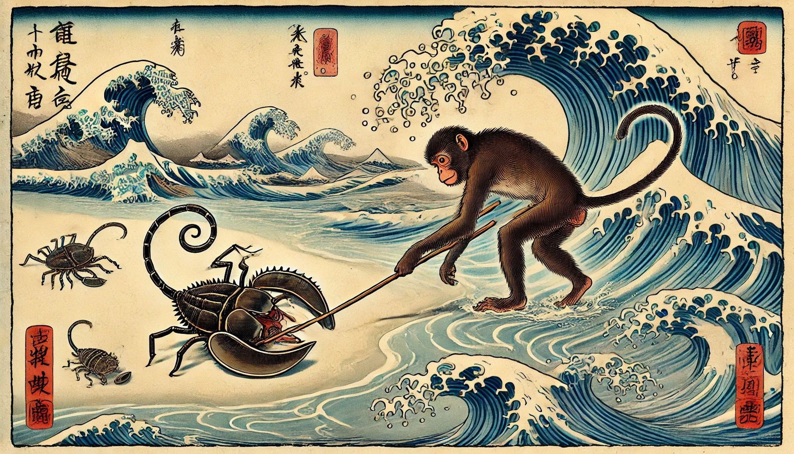 Monkey and Crab