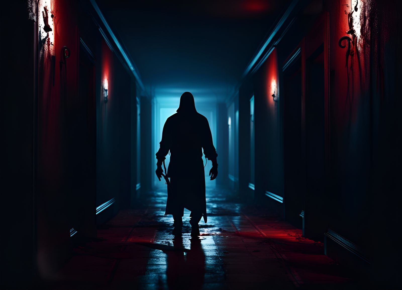 Silhouette of a maniac   by @Peter Otoole