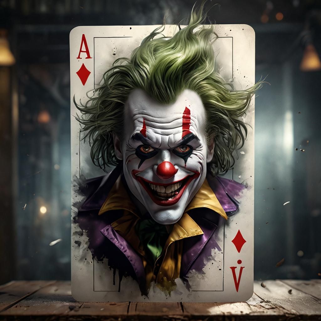 A Mad Clown Card!