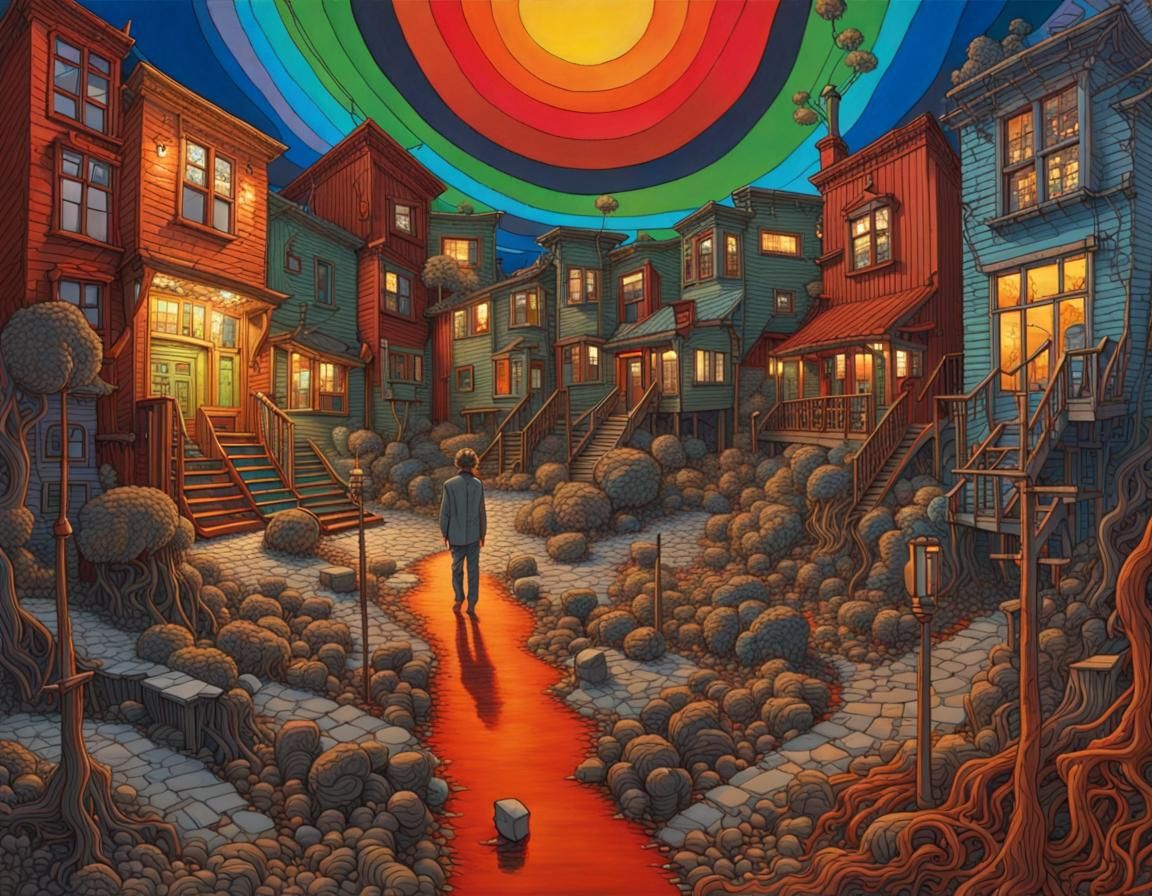 Stand in the place where you live AI Generated Artwork NightCafe