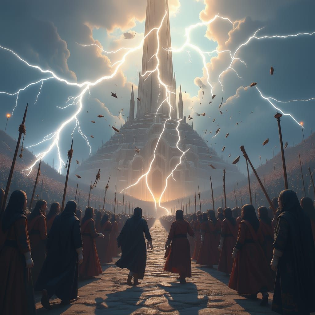 Cloud Piercing Spire: A Collaborative Fantasy Realm