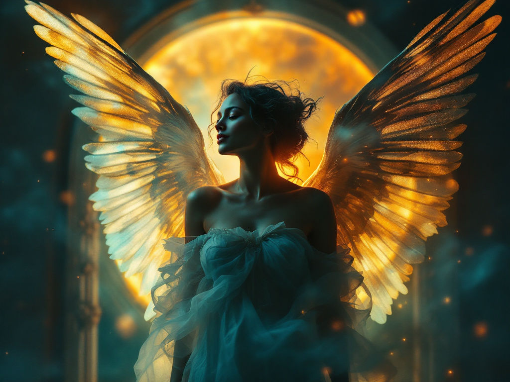 An Angel and Her Shadow