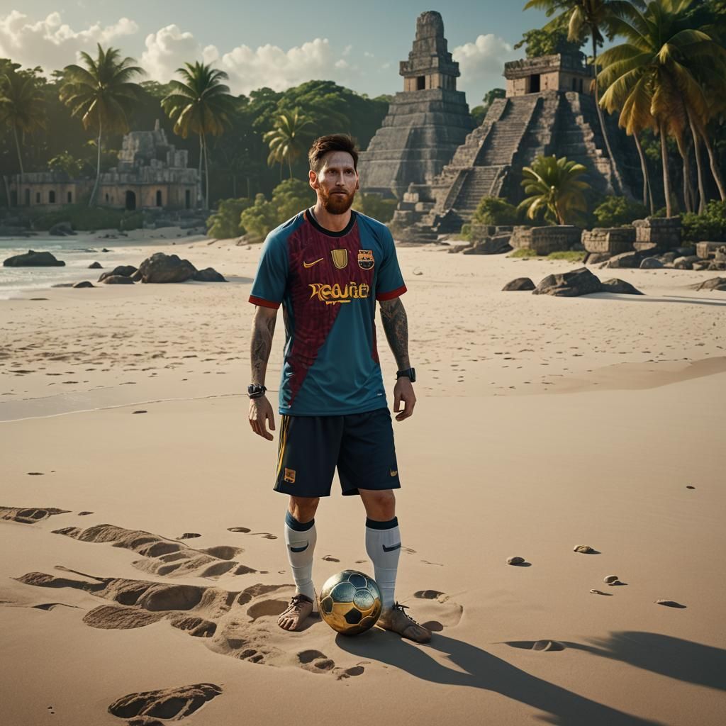 messi at Cancun