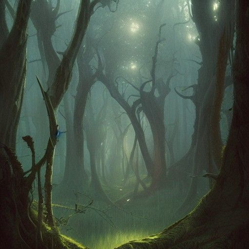 Fairy forest - AI Generated Artwork - NightCafe Creator