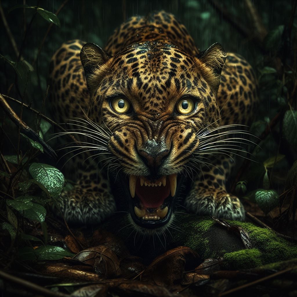 Jungle cat  by @The Secret Cultist