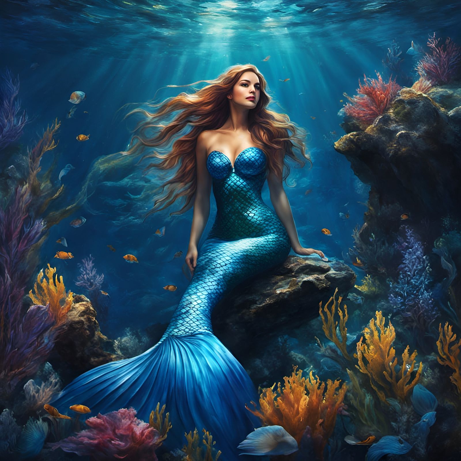 Mermaid  by @Chirminth