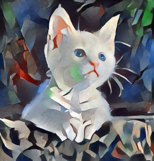 Cat painting