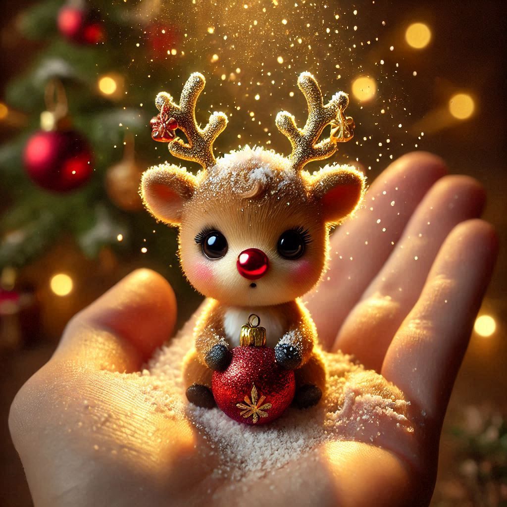Tiny reindeer