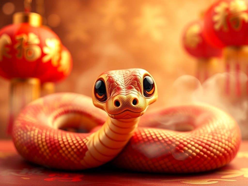 Year of the Snake  by @Lolof