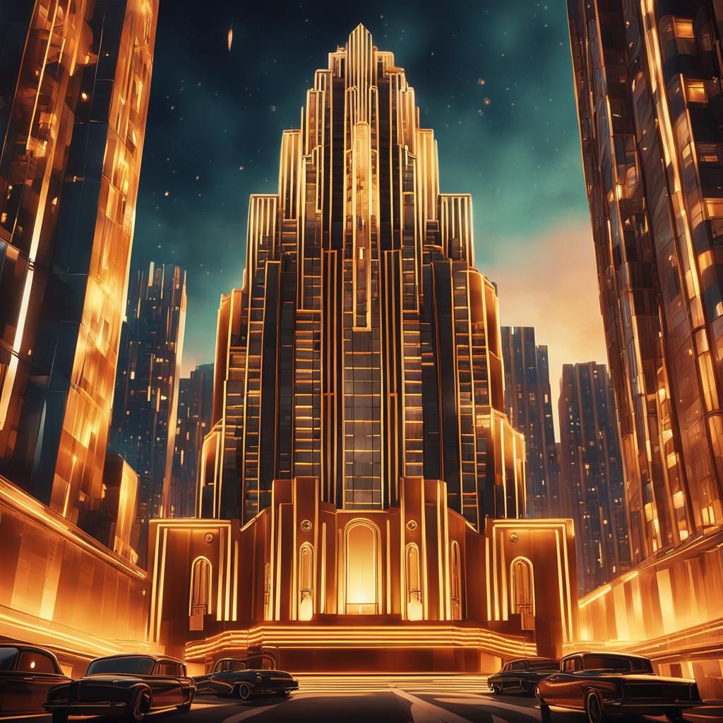 1920s and 1930s Art Deco Architecture  by @Jade Jamenzi