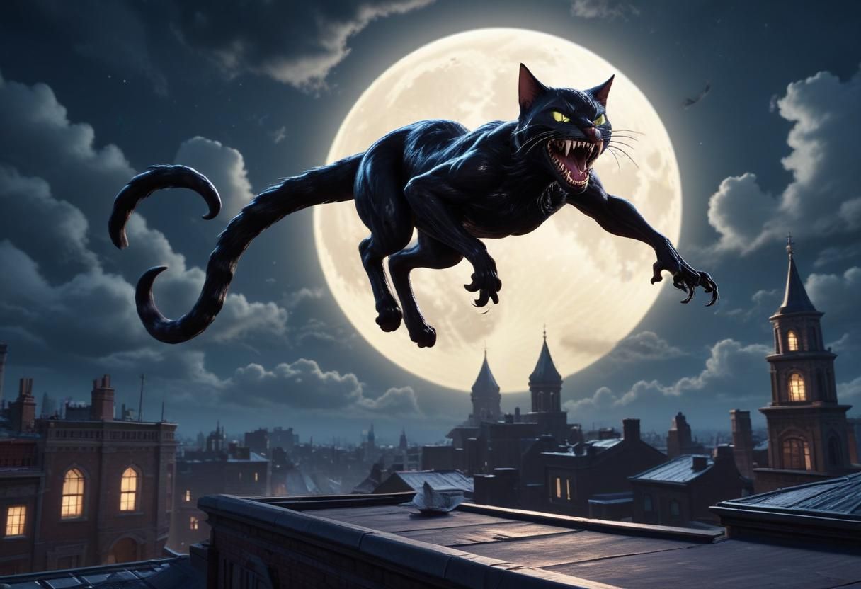 a DEFINITELY SCARY CAT I.