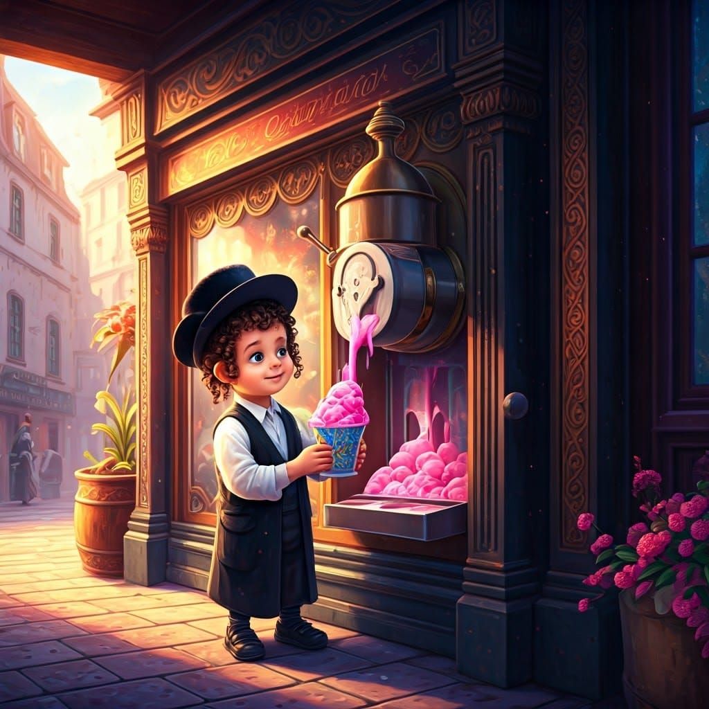 חסידויסי מוזג לעצמו ברד