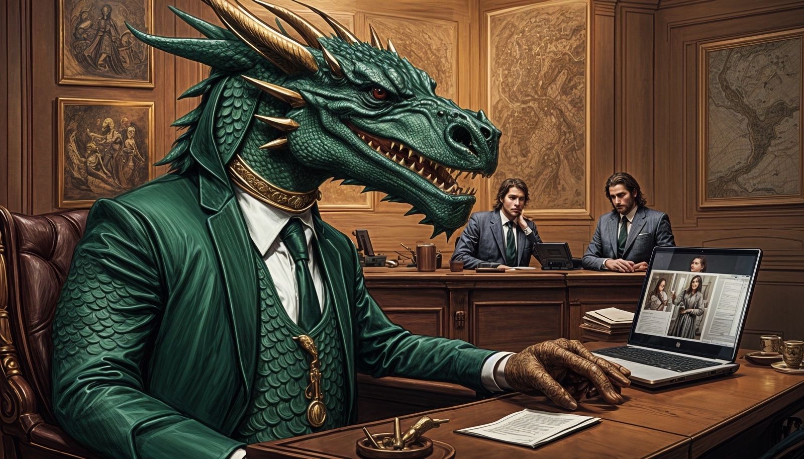 “I don’t know how but he’s quadrupled the sales of fire insu...