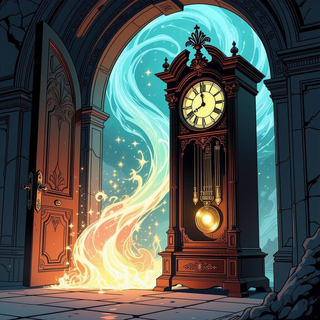 The clock struck thirteen, and everything stopped. That non-existent chime for the ordinary world was, in reality, openi...